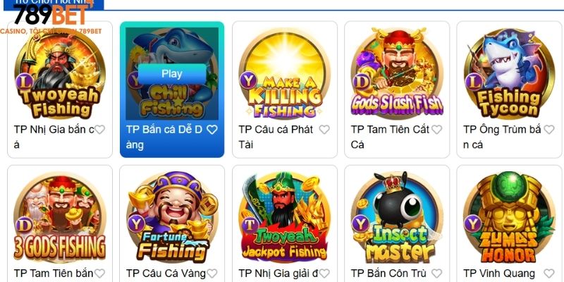 Bắn Cá 1 Giới thiệu sảnh Bắn cá 789Bet